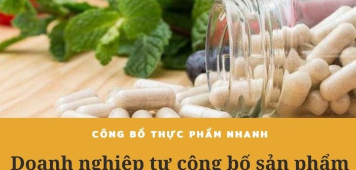 Doanh nghiệp tự công bố sản phẩm thực phẩm cần chuẩn bị hồ sơ